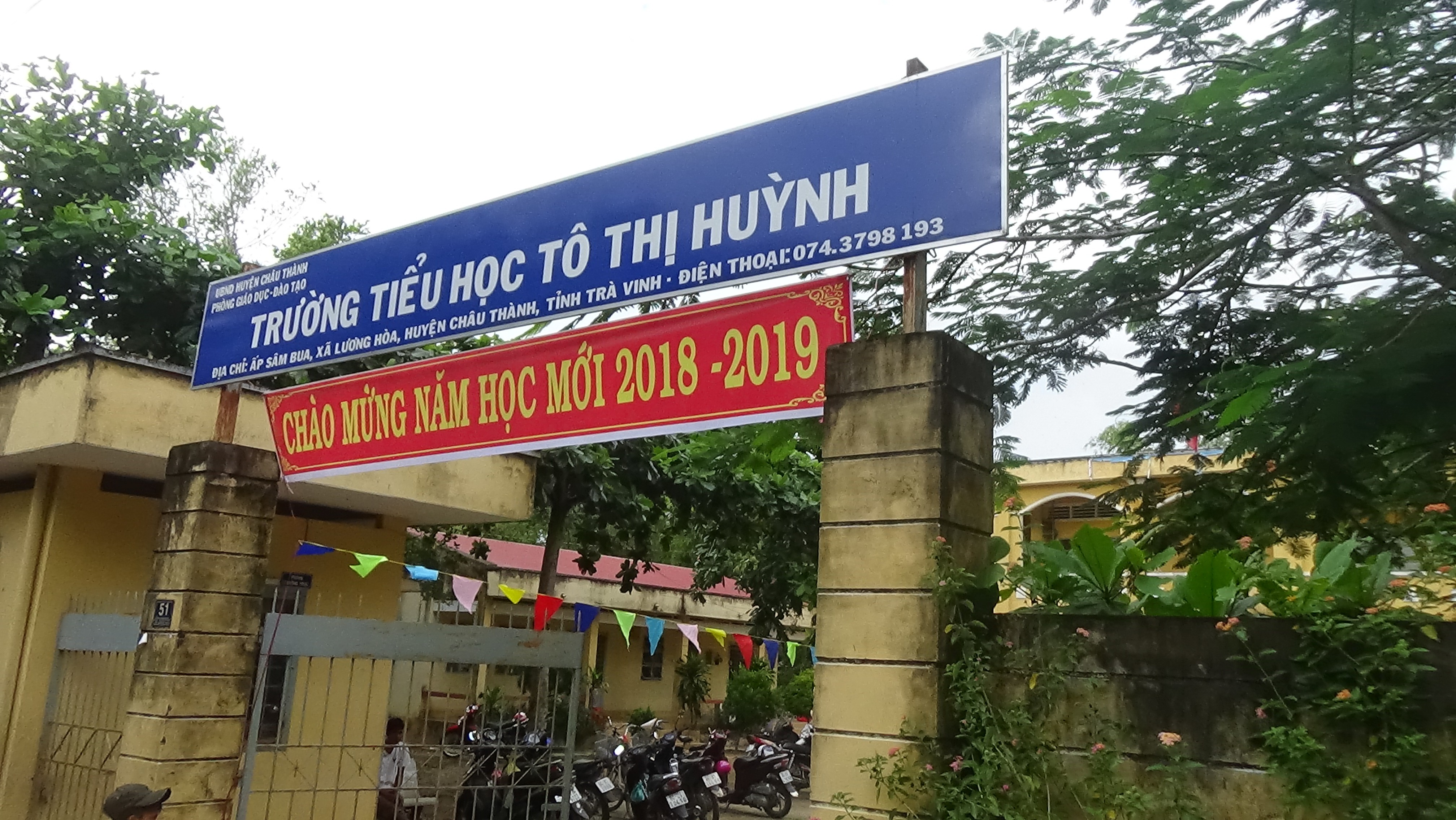 Trường Tiểu học Tô Thị Huỳnh  tổ chức lễ khai giảng năm học mới, năm học 2018 - 2019.